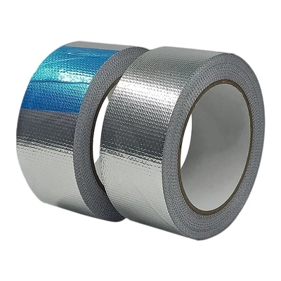Rendimiento de la cinta del papel de aluminio del paño de la fibra de vidrio de la HVAC alto ignífugo