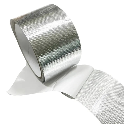 Fibra de vidrio a prueba de calor ignífuga Mesh Tape de la cinta del papel de aluminio de la HVAC