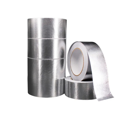 Cinta impermeable incombustible del aislamiento térmico de la fibra de vidrio de la cinta del papel de aluminio de la HVAC