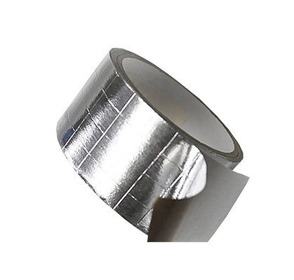 La HVAC adhesiva de la cinta del FSK de 2 maneras de la resina de goma de aluminio de la prenda impermeable reforzó la cinta de Kraft del lienzo ligero de la hoja