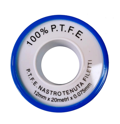 Cinta de alta densidad del sello del hilo del Teflon PTFE para el sello de la rosca de tornillo