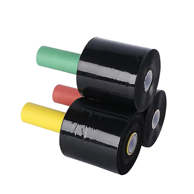 Película negra del abrigo del estiramiento de Mini Handheld que embala LLDPE con el dispensador giratorio de las manijas para el abrigo de los cartones