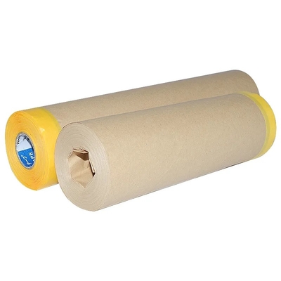 El papel de Kraft de pintura auto biodegradable de la cubierta pre grabó la película del papel adhesivo de la película para la pintura del coche