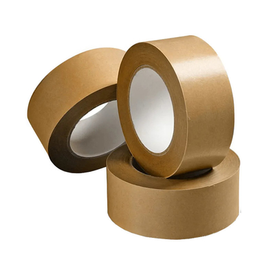 La cinta reforzada amistosa Flatback auto-adhesivo programable imprimible de Eco Kraft imprimió la cinta de Kraft