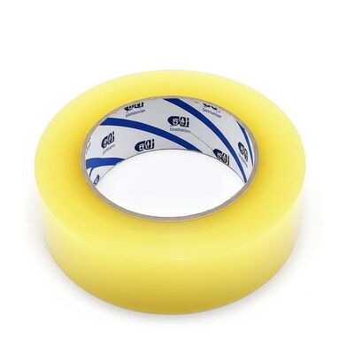 Cinta de embalaje BOPP sensible a la presión con fuerte adhesión y 50 m de longitud para embalaje industrial