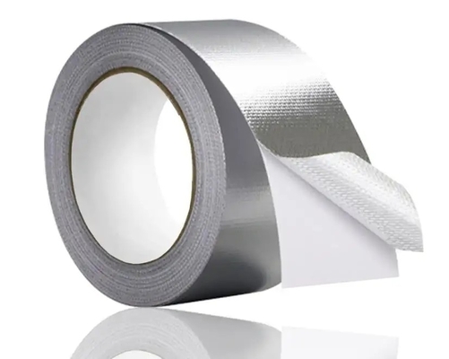 Rendimiento de la cinta del papel de aluminio del paño de la fibra de vidrio de la HVAC alto ignífugo