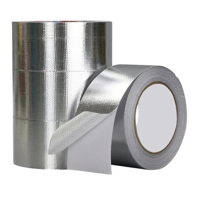 Rendimiento de la cinta del papel de aluminio del paño de la fibra de vidrio de la HVAC alto ignífugo