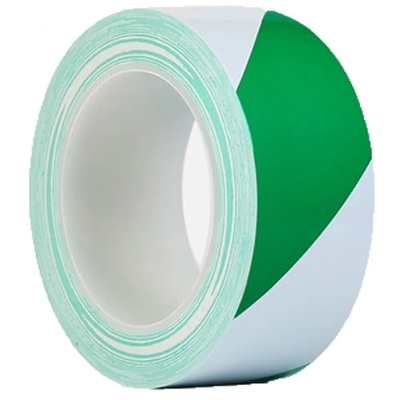 Seguridad resistente blanca roja de la cinta del piso del color doble de la cinta de la marca del piso del vinilo del PVC