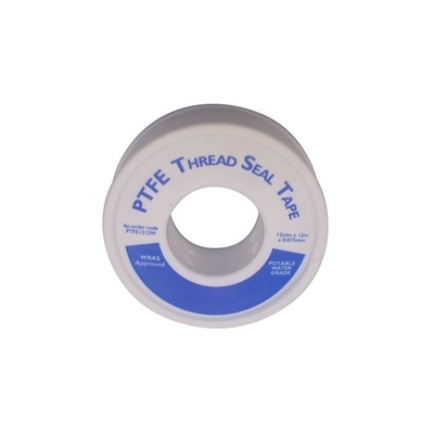 Cinta blanca del sello del hilo del Teflon PTFE para el tubo de aislamiento