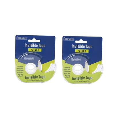 Dispensador de BOPP Crystal Clear Stationery Tape With para la escuela de la oficina