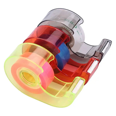 Dispensador de BOPP Crystal Clear Stationery Tape With para la escuela de la oficina