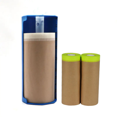 El calor resiste el auto pre grabado del papel de Kraft pinta el papel adhesivo protector con el dispensador