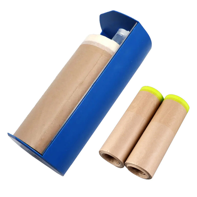 El calor resiste el auto pre grabado del papel de Kraft pinta el papel adhesivo protector con el dispensador