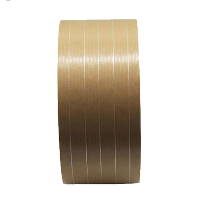 El agua activó Kraft auto-adhesivo Brown reforzado de cinta de papel Kraft Eco de cinta de papel