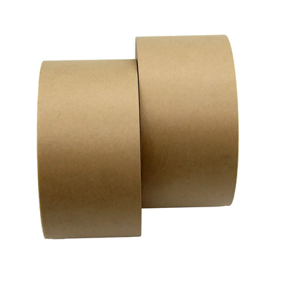 El agua mojada amistosa de cinta de papel no reforzada de Brown Kraft Eco activada engomó de cinta de papel