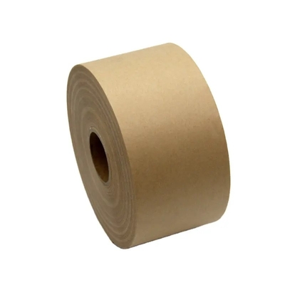 El agua mojada amistosa de cinta de papel no reforzada de Brown Kraft Eco activada engomó de cinta de papel