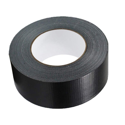Cinta aislante negra resistente del paño de gran viscosidad ningún residuo Matte Non Reflective