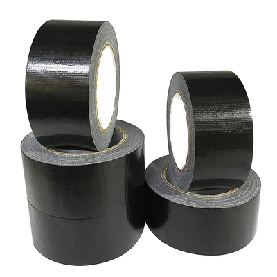 Cinta aislante del residuo de Duck Fabric Tape Black No del capataz