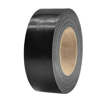 Cinta aislante del residuo de Duck Fabric Tape Black No del capataz