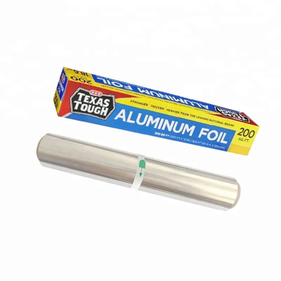 Rollo de papel del papel de aluminio de la cocina de la categoría alimenticia los 45cm adaptable
