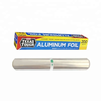 Rollo de papel del papel de aluminio de la cocina de la categoría alimenticia los 45cm adaptable