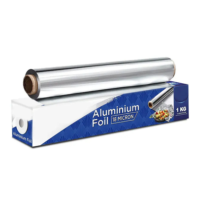 Rollo de papel del papel de aluminio de la cocina de la categoría alimenticia para cocinar