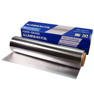 Rollo de papel del papel de aluminio de la cocina de la categoría alimenticia para cocinar