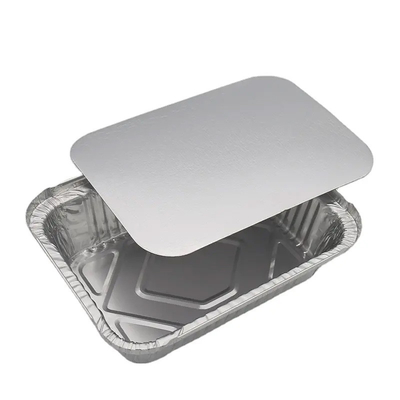 Envases disponibles de la hoja F4 83185 con la hoja de aluminio de la torta del rectángulo de las tapas 1750ml