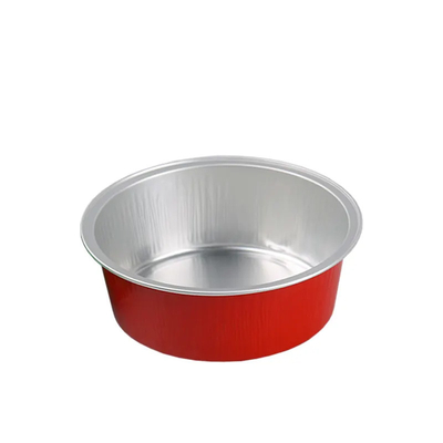 envases de comida disponibles del papel de aluminio 150ml alrededor de la tapa colorida de Mini Cupcake Baking Cups With