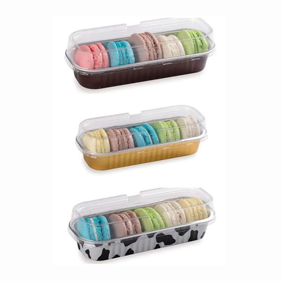 200ml Mini Loaf Aluminium Takeaway Box que cuece los envases grandes de la hoja